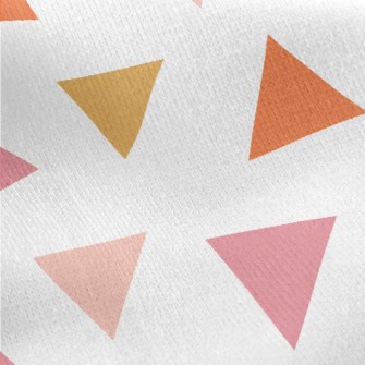 Pink Triangle Jersey Backed Fleece