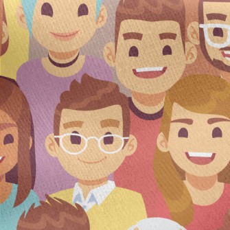 Friendly People Jersey Backed Fleece