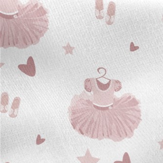 Ballet Clothes And Shoes Jersey Backed Fleece