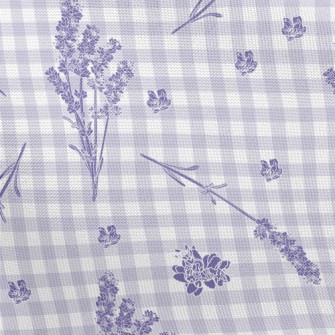 Classic Plaid Lavender Pongee