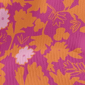 Art Graffiti Flowers Stretch Jersey