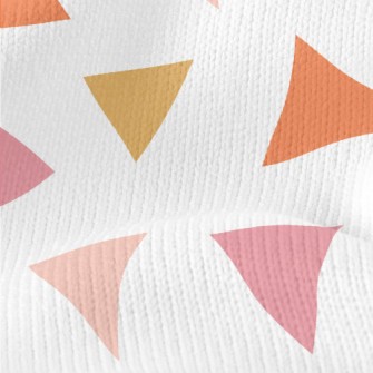Pink Triangle Stretch Jersey