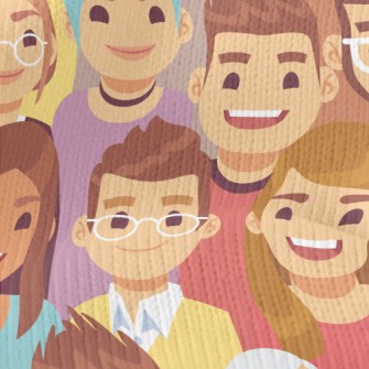 Friendly People Stretch Jersey