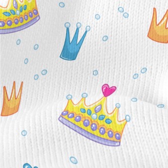 Love Gem Crown Stretch Jersey