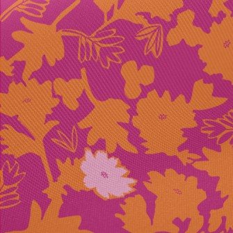 Art Graffiti Flowers Midweight Cotton Poplin