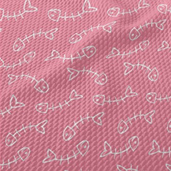 Leftover Fish Bones Birdseye Piqué