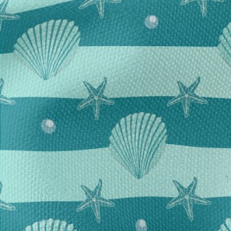 Starfish Pearl Shell Waterproof Canvas