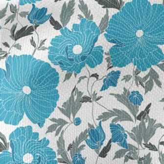 Cool Big Flowers Waterproof Canvas