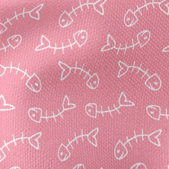 Leftover Fish Bones Waterproof Canvas