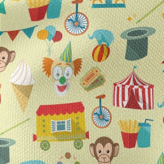 Clown Fun Park Waterproof Canvas