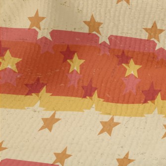 Retro Mottled Stars Terry