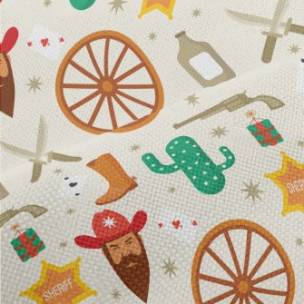 Western Cowboy Character Performance Linen