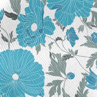 Cool Big Flowers Standard Corduroy