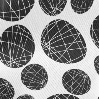 Staggered Lines And Dots Standard Corduroy