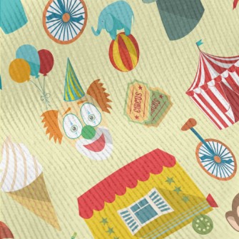 Clown Fun Park Standard Corduroy