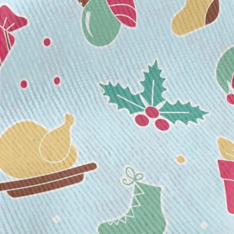 Christmas Dinner Decoration Standard Corduroy