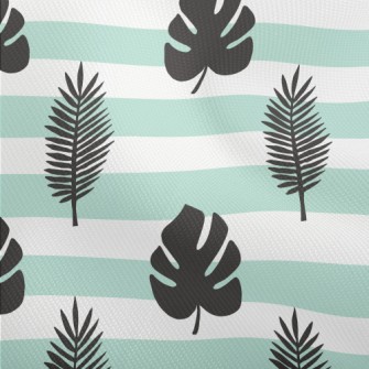 Large Striped Leaves Dobby