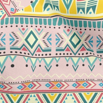 Mayan Tribal Totem Micro Fleece