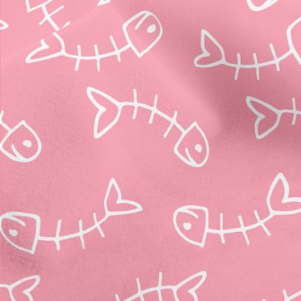 Leftover Fish Bones Micro Fleece