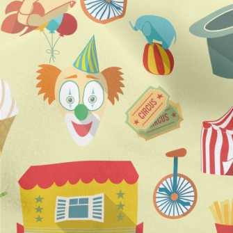 Clown Fun Park Micro Fleece