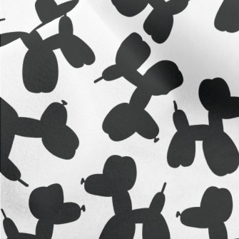 Classic Balloon Dog Micro Fleece