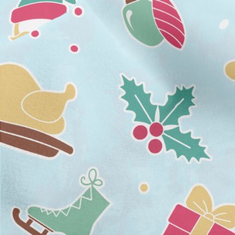 Christmas Dinner Decoration Micro Fleece