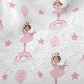 Balloon Elegant Ballerina Minky