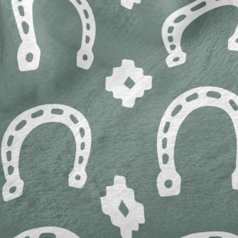 Cartoon Horseshoe Minky