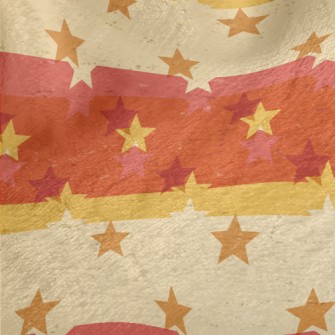 Retro Mottled Stars Minky