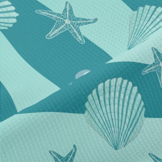 Starfish Pearl Shell Piqué