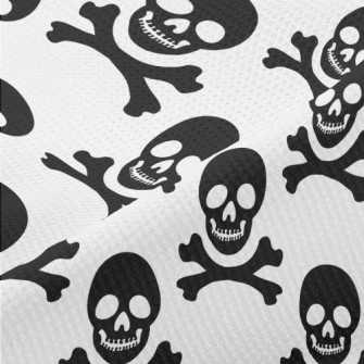 Grinning Skull Piqué
