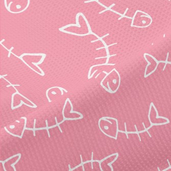 Leftover Fish Bones Piqué