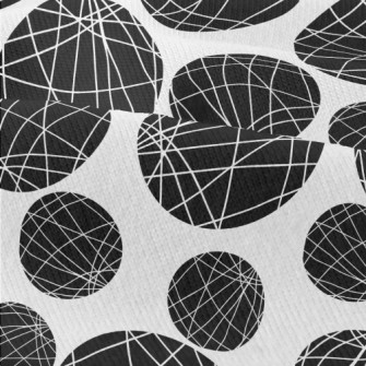 Staggered Lines And Dots Modern Jersey