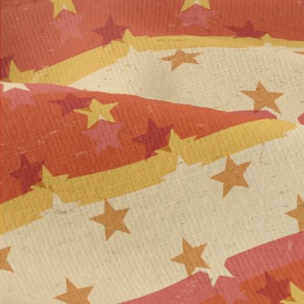 Retro Mottled Stars Modern Jersey