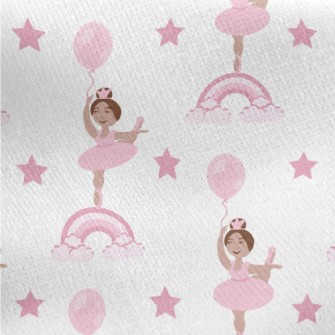 Balloon Elegant Ballerina Jersey Backed Fleece