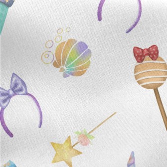 Cute Headband Decoration Jersey Backed Fleece