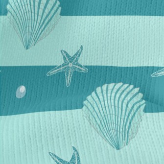 Starfish Pearl Shell Stretch Jersey