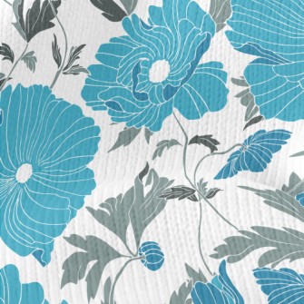 Cool Big Flowers Stretch Jersey