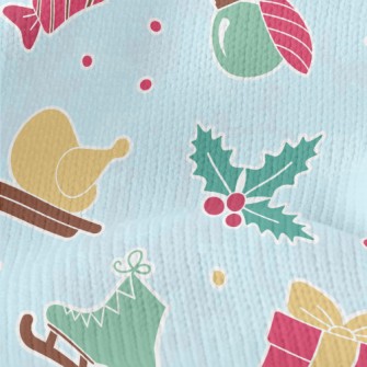 Christmas Dinner Decoration Stretch Jersey