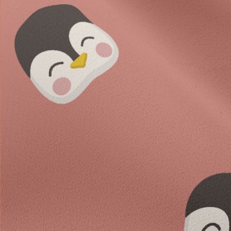 Cute Smiling Penguin Chiffon