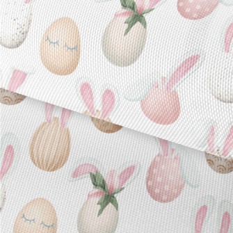 Elegant Rabbit Ears Easter Egg Waterproof Oxford