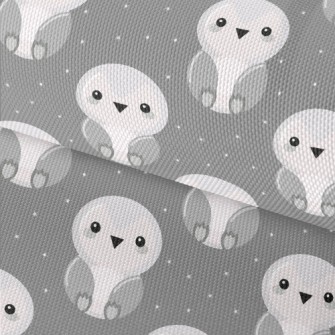 Gray Penguin Baby Waterproof Oxford