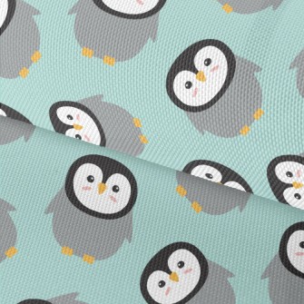 Cartoon Penguin Pattern Waterproof Oxford