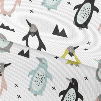 Artistic Graffiti Penguin Waterproof Oxford