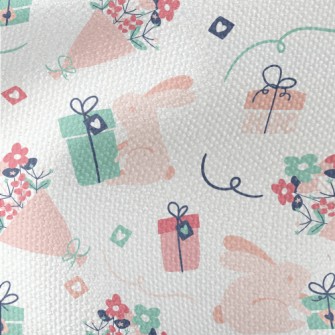 Cute Gift Rabbit Waterproof Canvas