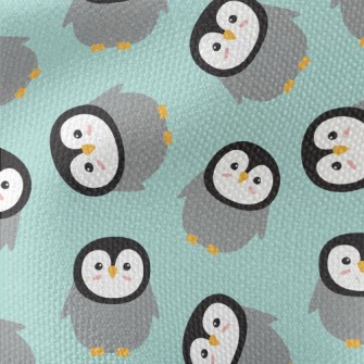 Cartoon Penguin Pattern Waterproof Canvas