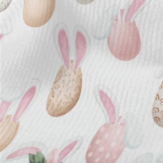 Elegant Rabbit Ears Easter Egg Terry