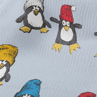 Funny Hand Drawn Penguin Terry