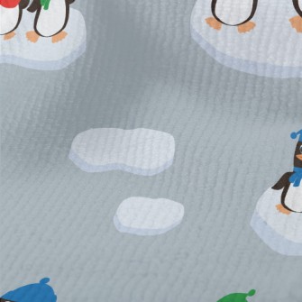 Keep Warm Penguin Family Terry