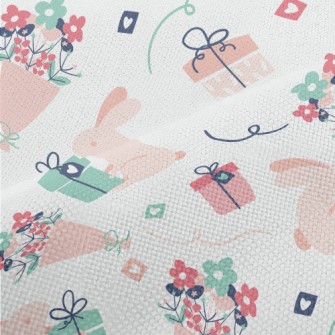Cute Gift Rabbit Performance Linen